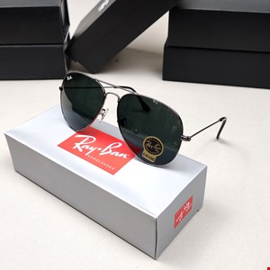 عینک آفتابی ریبن خلبانی شیشه ضد‌خش Rayban RB3025